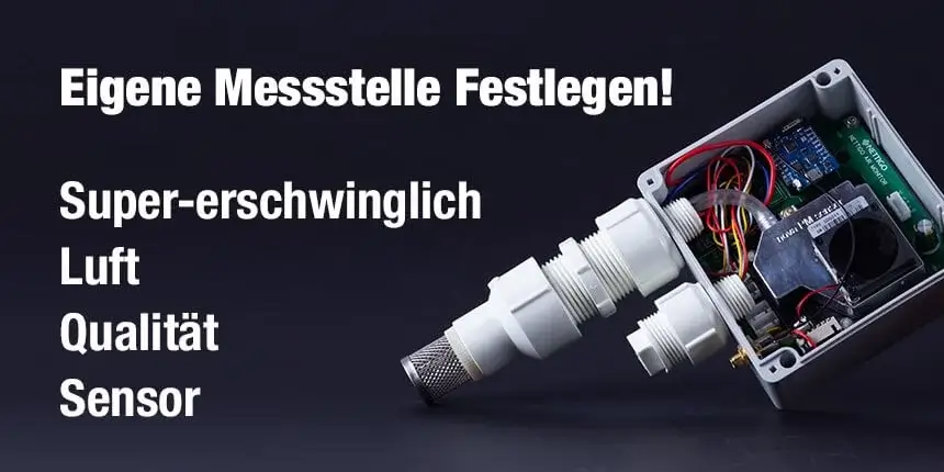 SaveEcoSensor – Super-Erschwinglicher Luftqualitätssensor