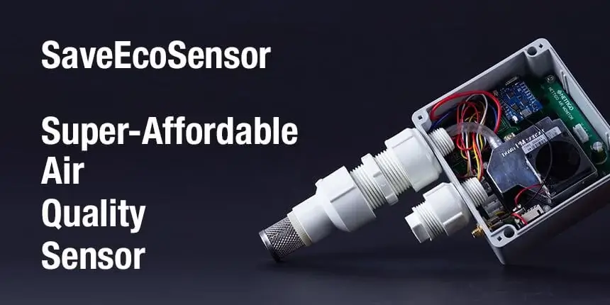 SaveEcoSensor - Sensor de Qualidade do Ar Super-Acessível